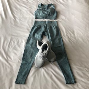 KORA Sports Bra & Leggings, Worn Once